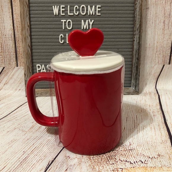 RAE DUNN HEALTH HEROS Mug w/ Heart Topper NWT - Picture 3 of 5